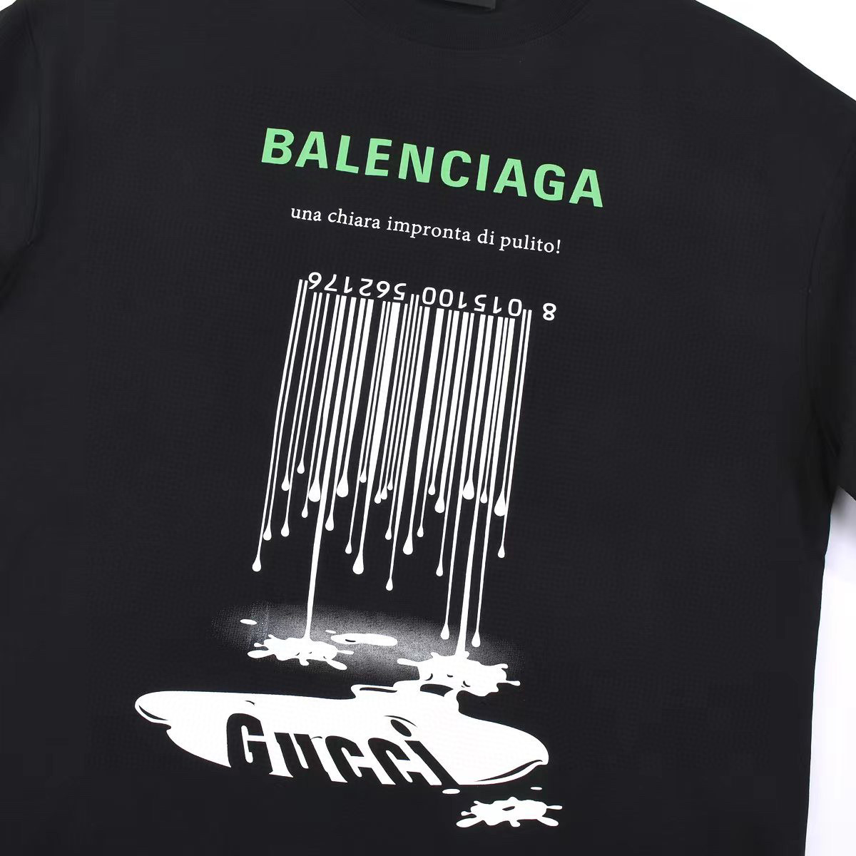 BALENCIAGA Political Grey Large Fit Tshirt Anrosa Store #10 BALENCIAGA Political Grey Large Fit Tshirt Anrosa Store